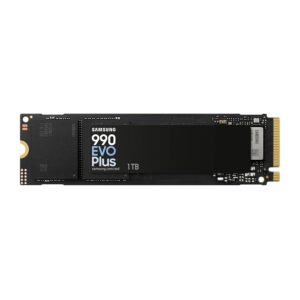 SAMSUNG 990 EVO Plus SSD 1TB, PCIe 4.0 x4 M.2 2280, Speeds Up-to 7,250MB/s, Upgrade Storage for PC/Laptops, HMB Technology and Intelligent Turbowrite (MZ-V9S1T0B/AM)
